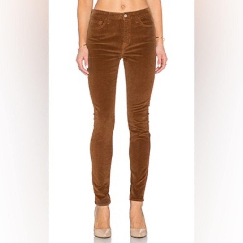 7 For All Mankind The HW Skinny Cord in Cognac